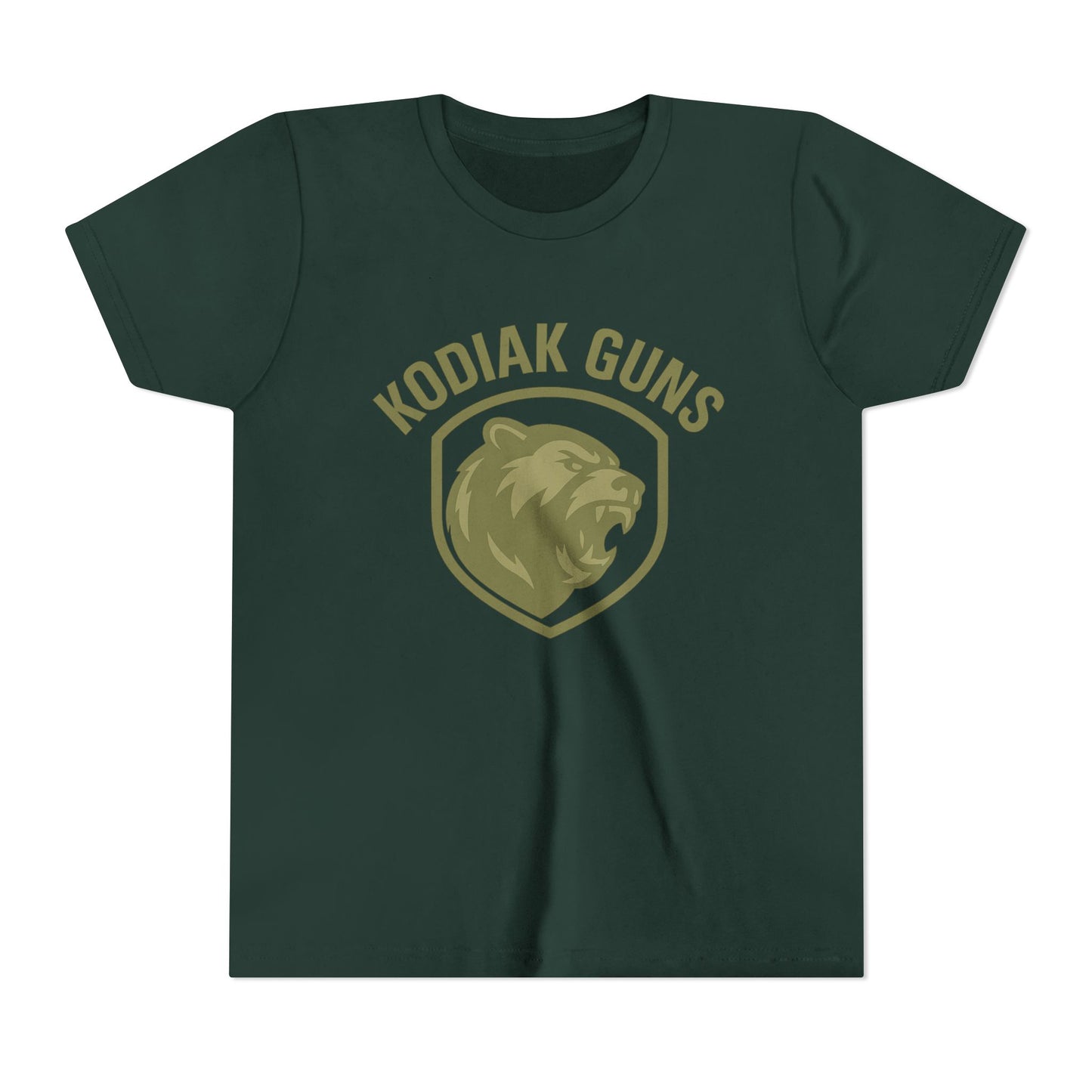 Kodiak Guns Youth Short Sleeve Tee - Cool Kids Shirt, Perfect for Outdoors, Sports, and Everyday Wear