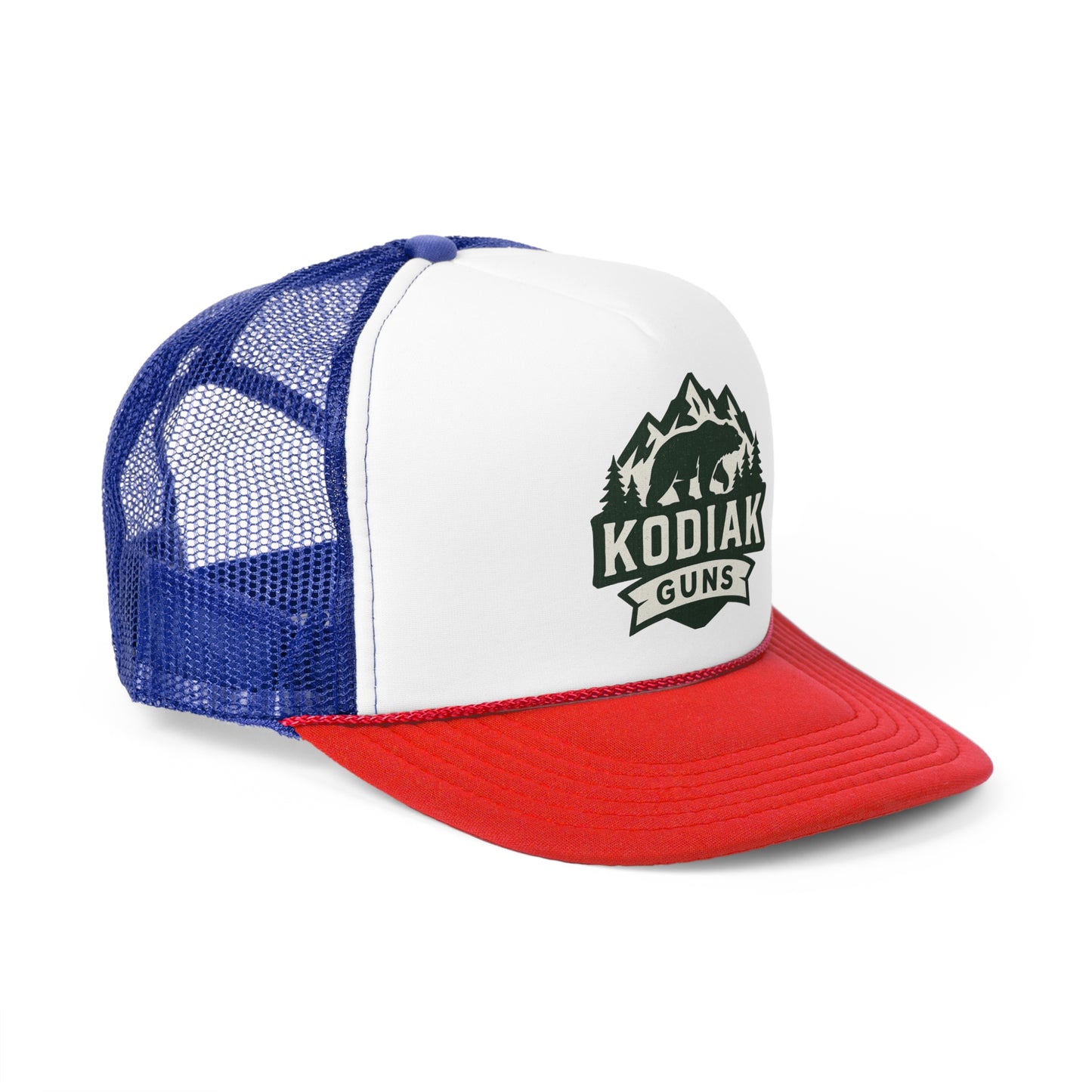 Kodiak Guns Trucker Cap | Casual Outdoor Headwear for Adventurers | Perfect Gift for Hunters, Fishermen, and Camping Enthusiasts