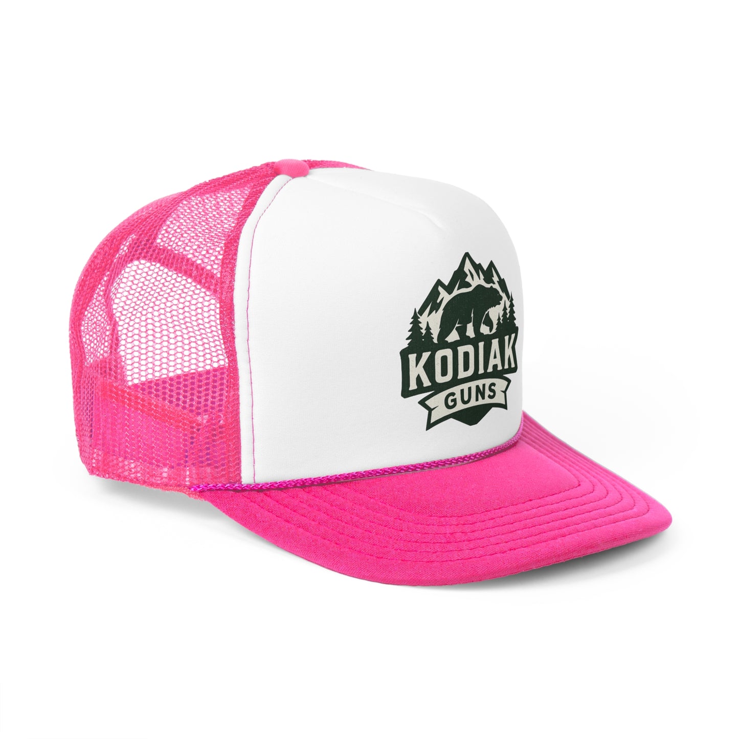 Kodiak Guns Trucker Cap | Casual Outdoor Headwear for Adventurers | Perfect Gift for Hunters, Fishermen, and Camping Enthusiasts