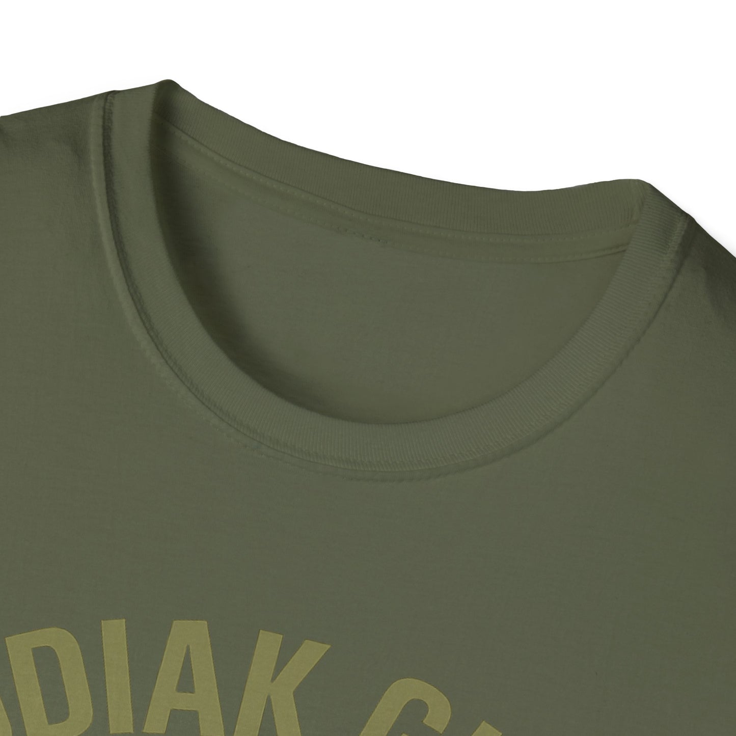 Kodiak Guns Unisex Softstyle T-Shirt, Casual Wear, Gift for Outdoor Enthusiasts, Graphic Tee, Comfortable Everyday Shirt