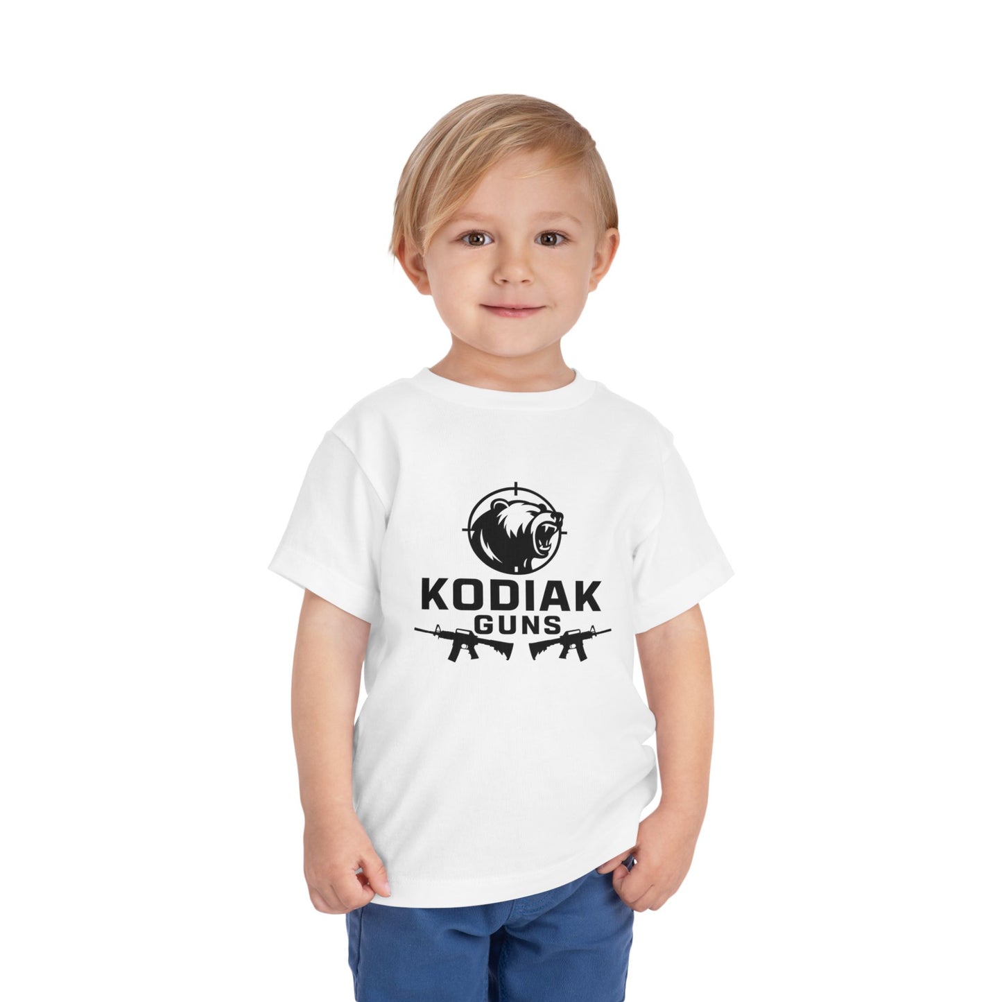Kodiak Guns Toddler Tee - Cute Bear Design, Boys T-Shirt, Kids Casual Wear, Gifts for Young Adventurers, Children's Apparel