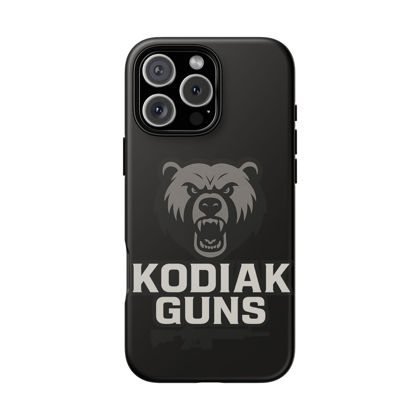 Tough Cases Phone Case | Gritty Kodiak Bears Design | Perfect for Gun Enthusiasts, Gifts, Hunting Trips, Defense, Rugged Style