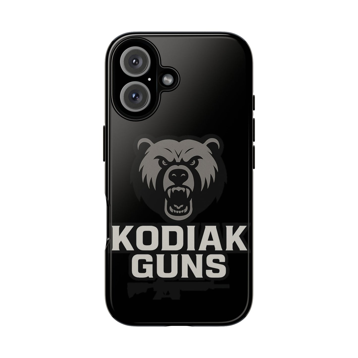 Tough Cases Phone Case | Gritty Kodiak Bears Design | Perfect for Gun Enthusiasts, Gifts, Hunting Trips, Defense, Rugged Style
