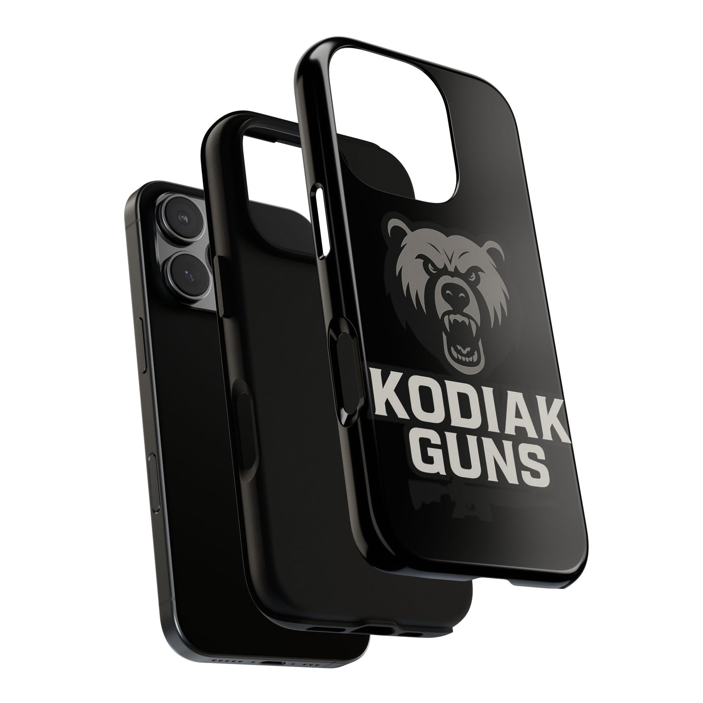 Tough Cases Phone Case | Gritty Kodiak Bears Design | Perfect for Gun Enthusiasts, Gifts, Hunting Trips, Defense, Rugged Style