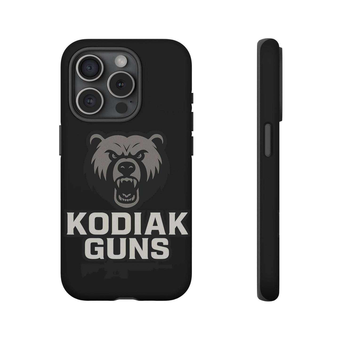 Tough Cases Phone Case | Gritty Kodiak Bears Design | Perfect for Gun Enthusiasts, Gifts, Hunting Trips, Defense, Rugged Style