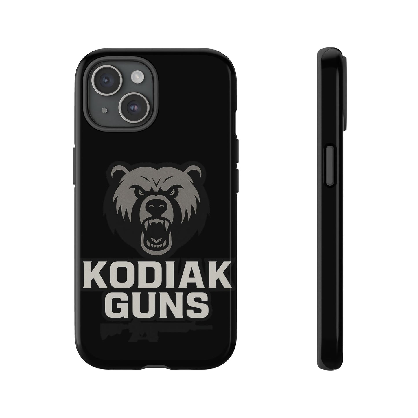 Tough Cases Phone Case | Gritty Kodiak Bears Design | Perfect for Gun Enthusiasts, Gifts, Hunting Trips, Defense, Rugged Style