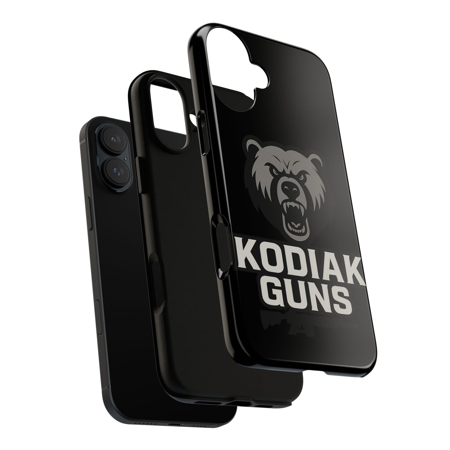 Tough Cases Phone Case | Gritty Kodiak Bears Design | Perfect for Gun Enthusiasts, Gifts, Hunting Trips, Defense, Rugged Style