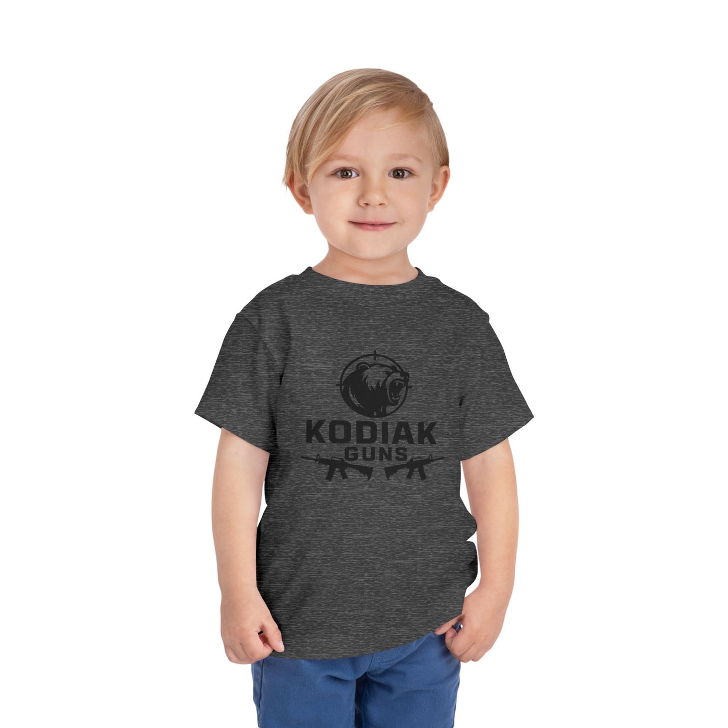 Kodiak Guns Toddler Tee - Cute Bear Design, Boys T-Shirt, Kids Casual Wear, Gifts for Young Adventurers, Children's Apparel