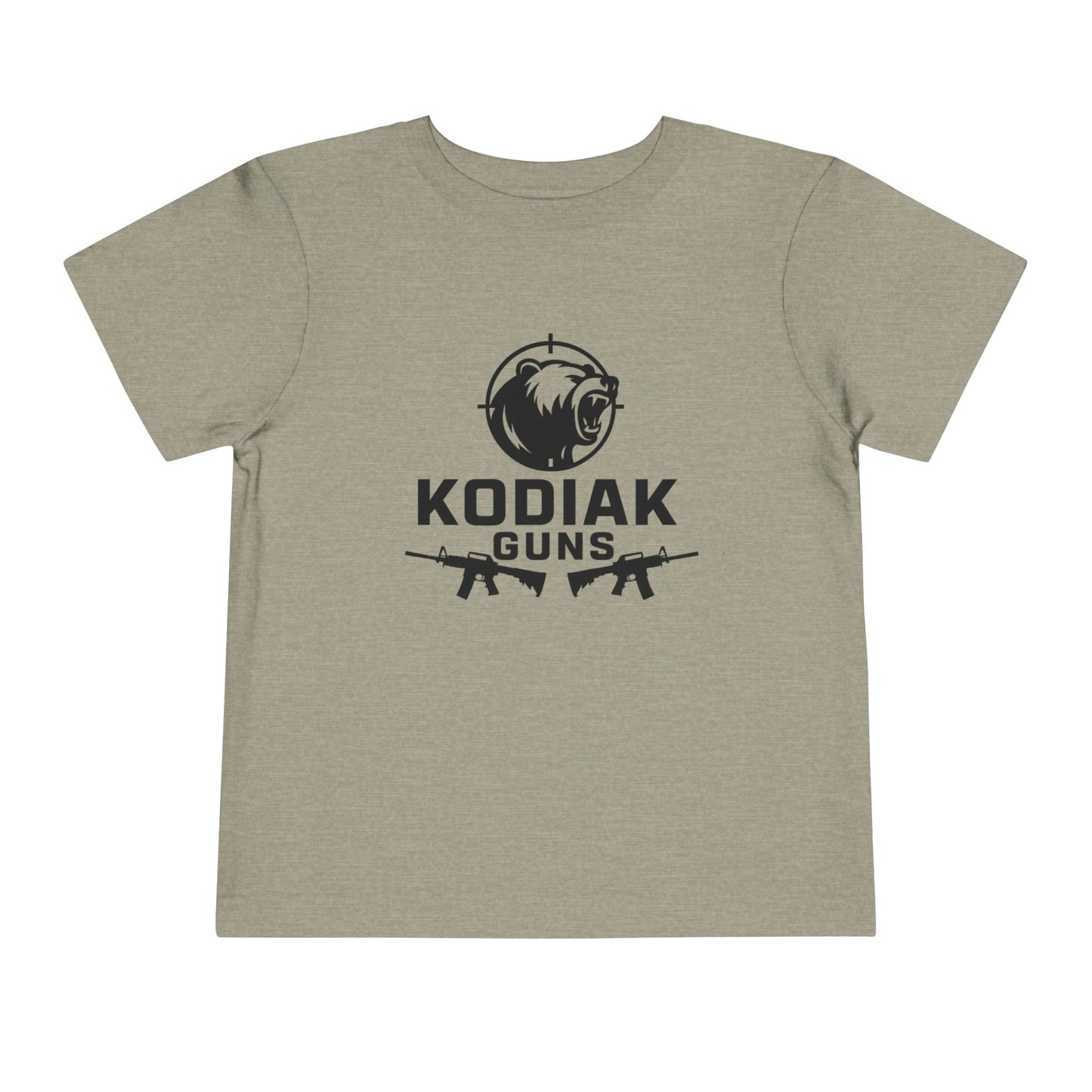 Kodiak Guns Toddler Tee - Cute Bear Design, Boys T-Shirt, Kids Casual Wear, Gifts for Young Adventurers, Children's Apparel