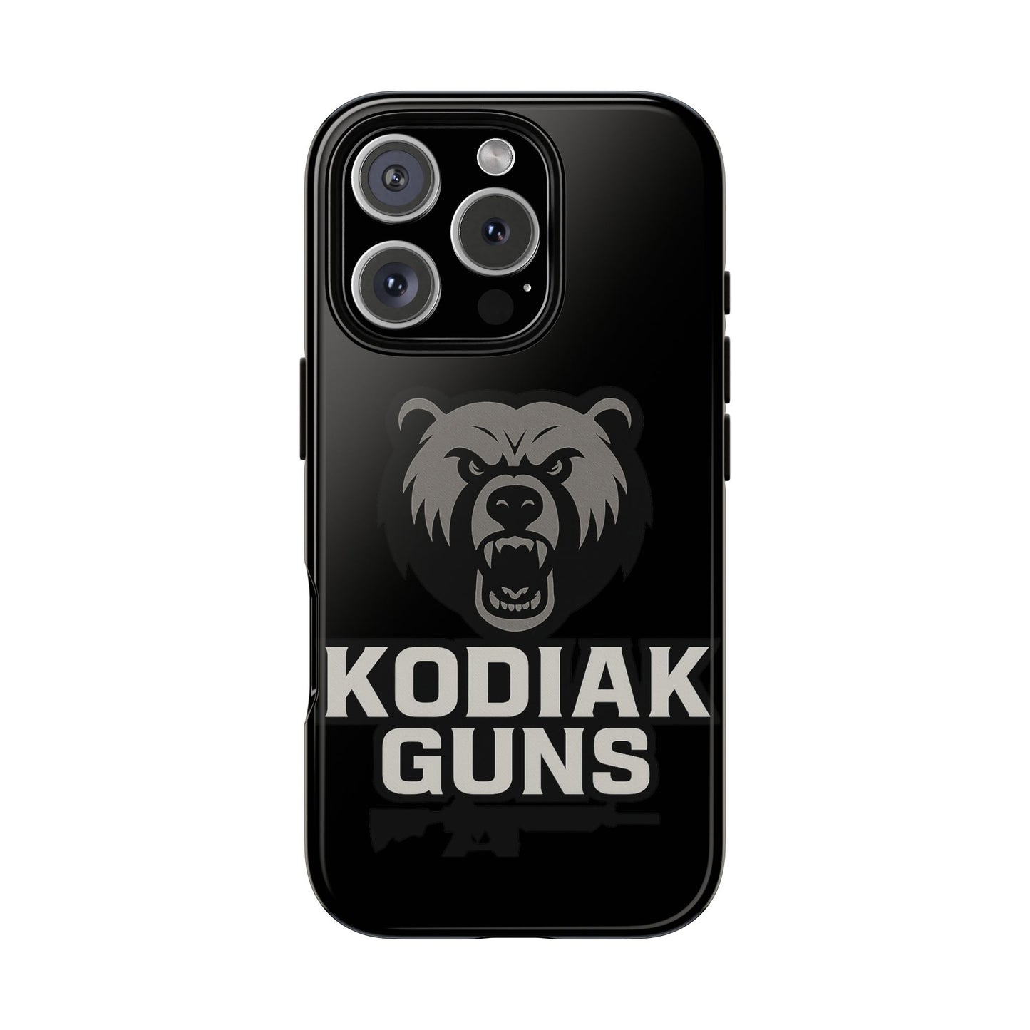 Tough Cases Phone Case | Gritty Kodiak Bears Design | Perfect for Gun Enthusiasts, Gifts, Hunting Trips, Defense, Rugged Style
