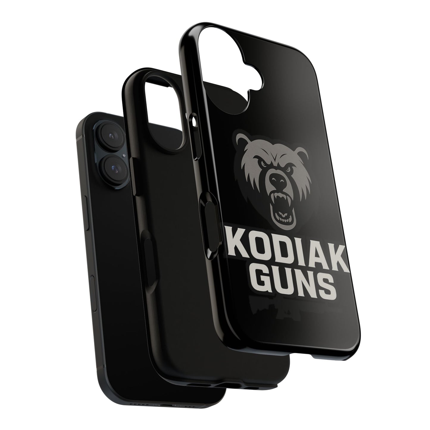 Tough Cases Phone Case | Gritty Kodiak Bears Design | Perfect for Gun Enthusiasts, Gifts, Hunting Trips, Defense, Rugged Style