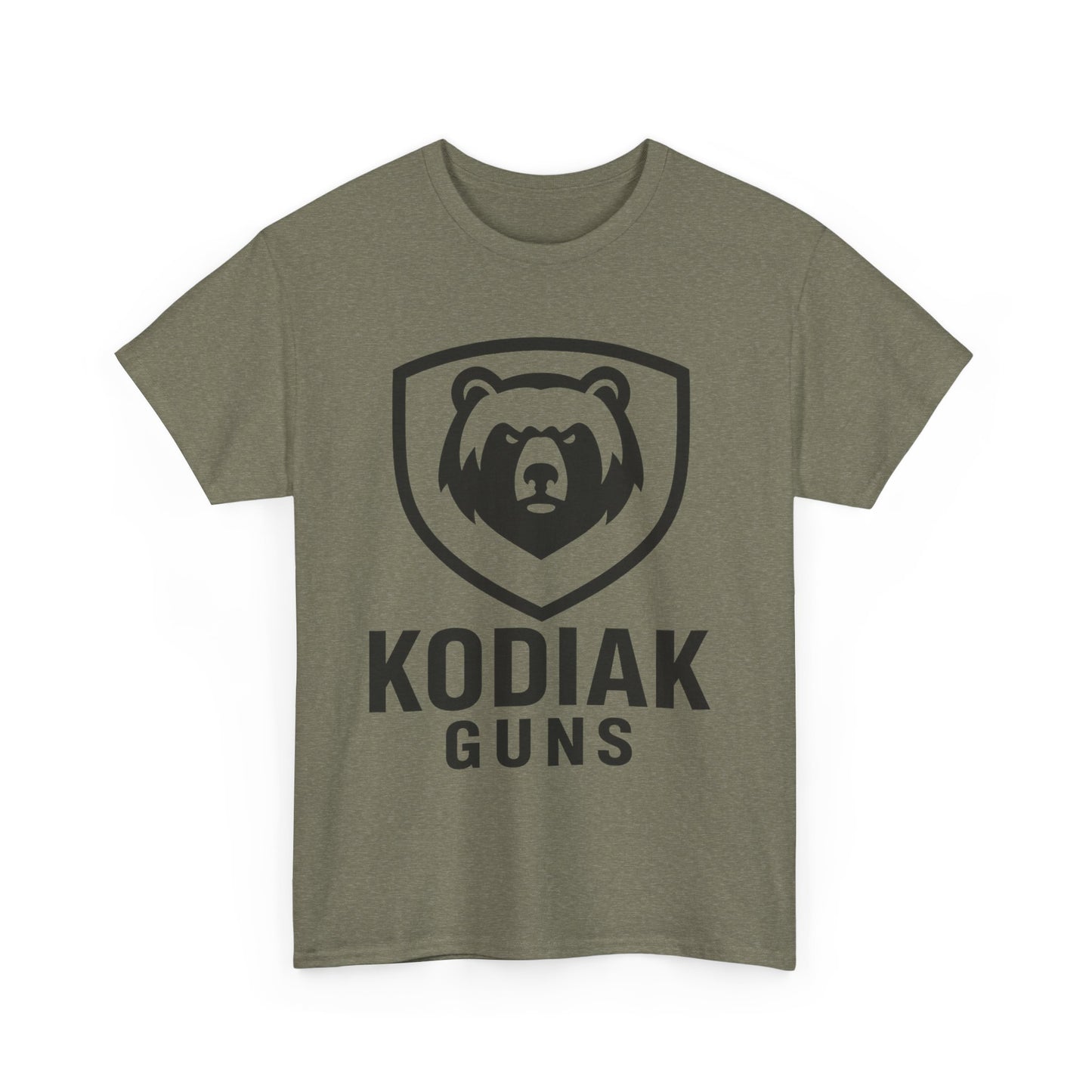 Kodiak Guns Unisex Heavy Cotton Tee | Casual Wear, Outdoor Activities, Gift for Hunters, Unique Graphic Tee, Everyday Comfort