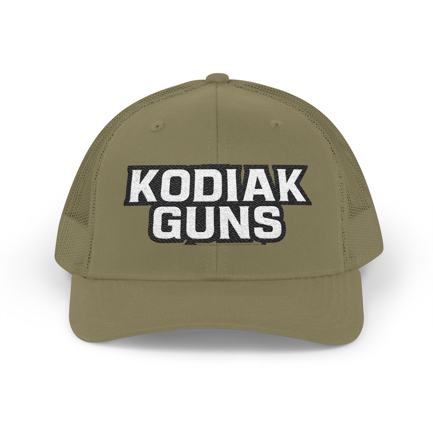 Stylish Kodiak Guns Snapback Trucker Cap, Adjustable Hat for Outdoor Enthusiasts, Perfect Gift for Father's Day, Hiking, Fishing, Summer