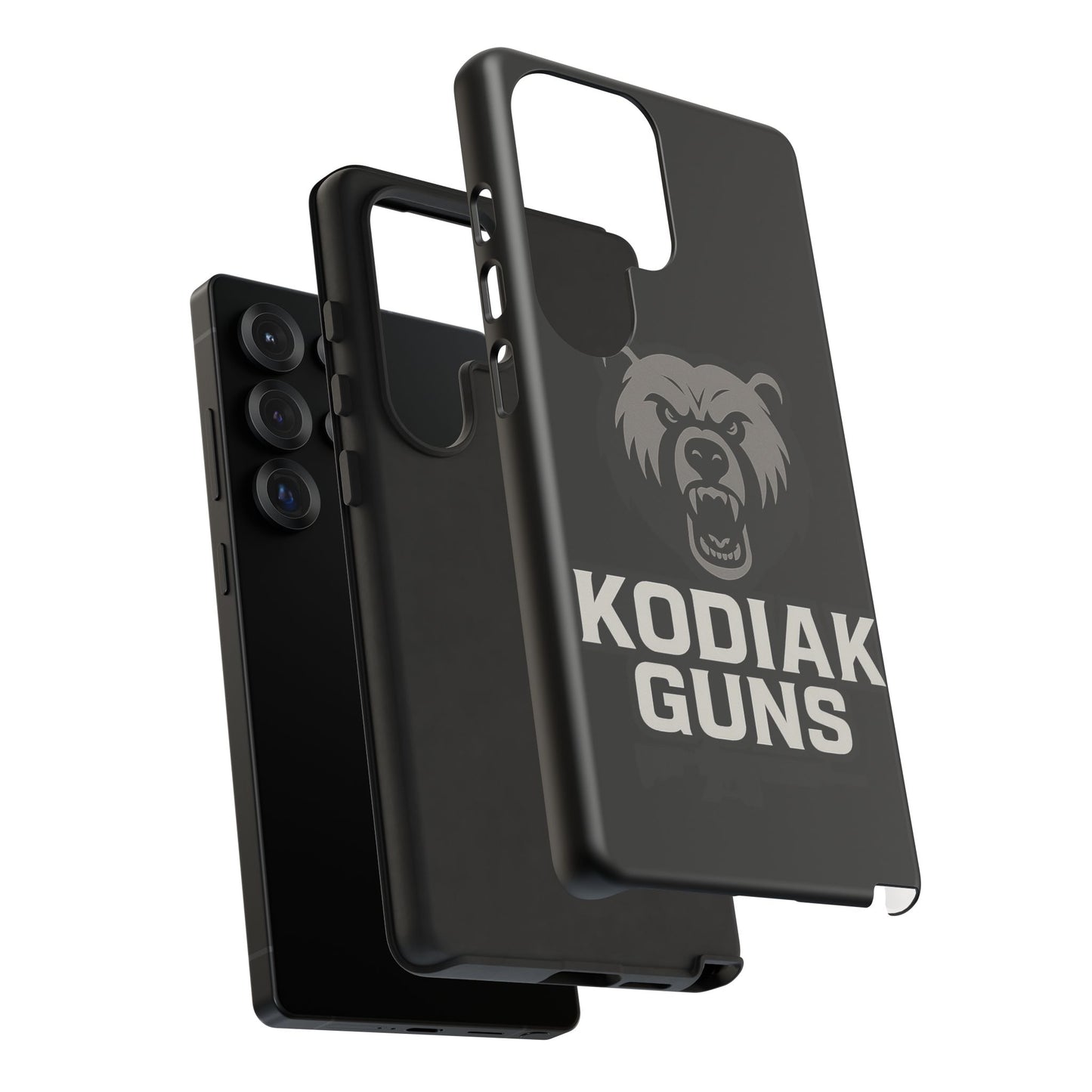 Tough Cases Phone Case | Gritty Kodiak Bears Design | Perfect for Gun Enthusiasts, Gifts, Hunting Trips, Defense, Rugged Style