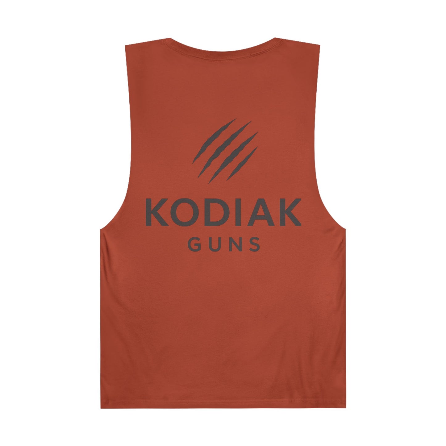 Kodiak Guns Unisex Tank, Bear Graphic Muscle Shirt, Outdoor Sports Apparel, Summer Casual Wear, Gift for Him