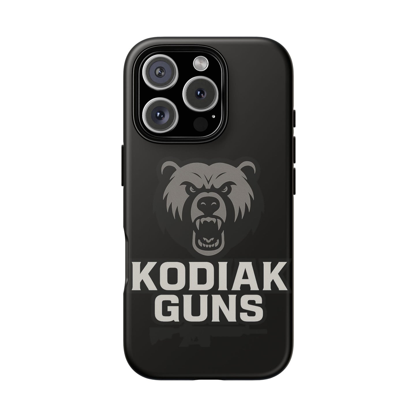 Tough Cases Phone Case | Gritty Kodiak Bears Design | Perfect for Gun Enthusiasts, Gifts, Hunting Trips, Defense, Rugged Style