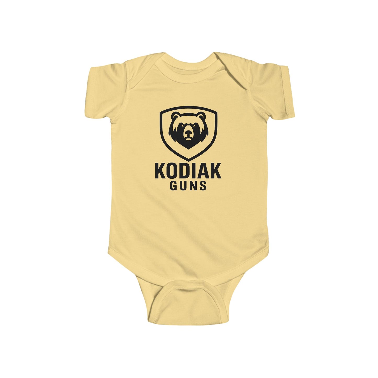 Kodiak Guns Infant Bodysuit - Baby Bodysuit, Cute Baby Clothes, Gift for Newborns, Kids Fashion, Unique Baby Outfit