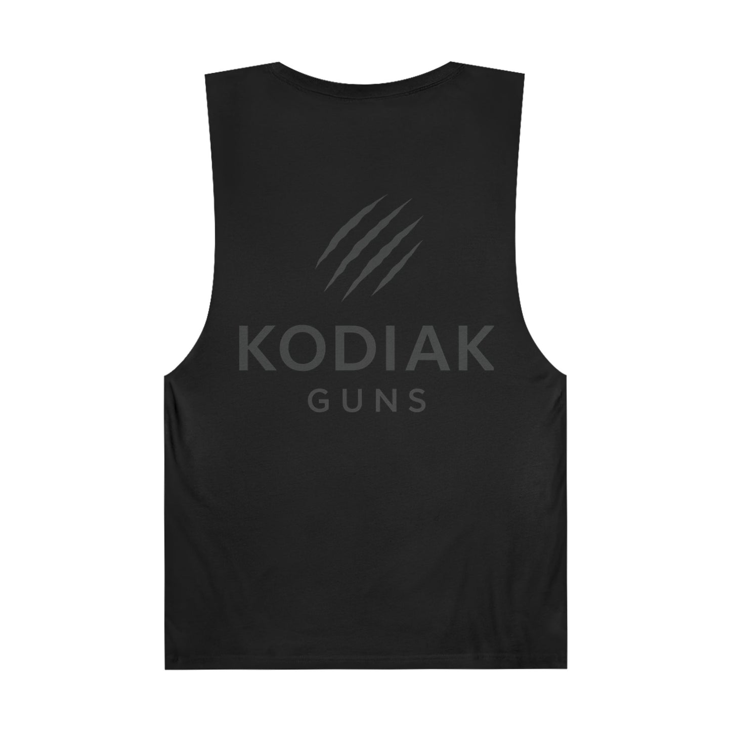 Kodiak Guns Unisex Tank, Bear Graphic Muscle Shirt, Outdoor Sports Apparel, Summer Casual Wear, Gift for Him