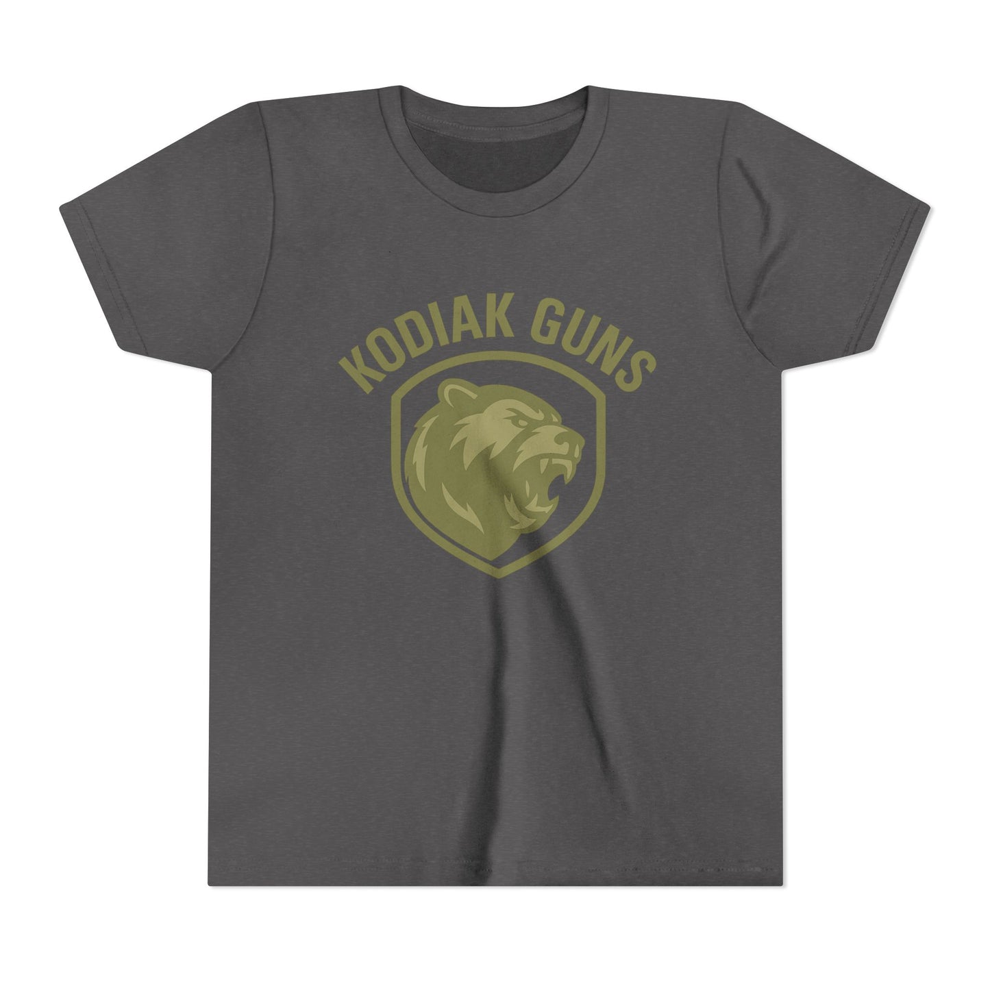 Kodiak Guns Youth Short Sleeve Tee - Cool Kids Shirt, Perfect for Outdoors, Sports, and Everyday Wear