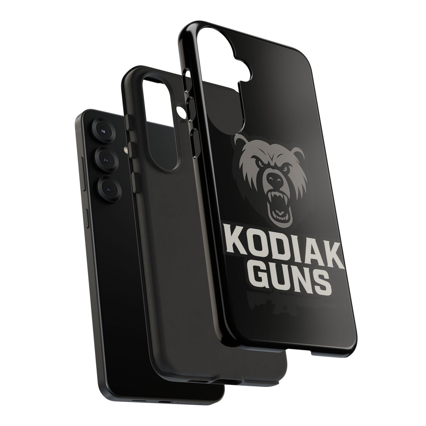 Tough Cases Phone Case | Gritty Kodiak Bears Design | Perfect for Gun Enthusiasts, Gifts, Hunting Trips, Defense, Rugged Style