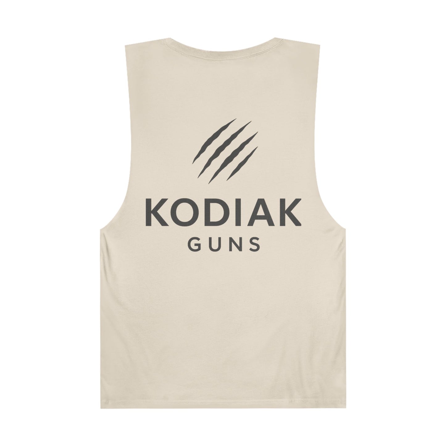 Kodiak Guns Unisex Tank, Bear Graphic Muscle Shirt, Outdoor Sports Apparel, Summer Casual Wear, Gift for Him