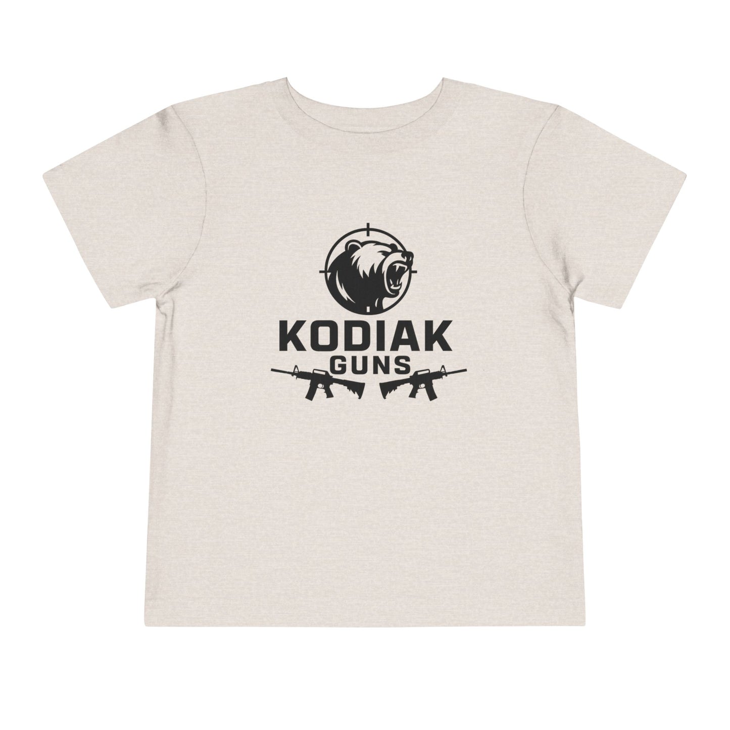 Kodiak Guns Toddler Tee - Cute Bear Design, Boys T-Shirt, Kids Casual Wear, Gifts for Young Adventurers, Children's Apparel