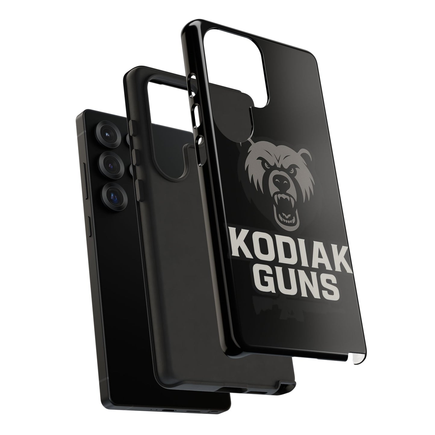 Tough Cases Phone Case | Gritty Kodiak Bears Design | Perfect for Gun Enthusiasts, Gifts, Hunting Trips, Defense, Rugged Style