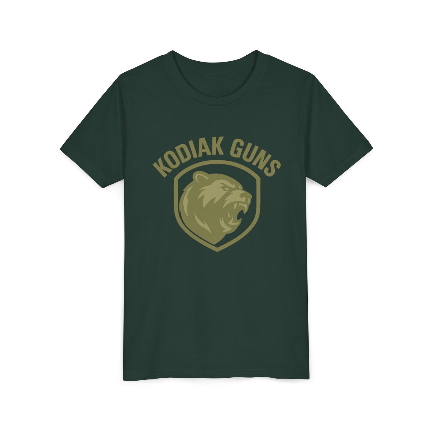 Kodiak Guns Youth Short Sleeve Tee - Cool Kids Shirt, Perfect for Outdoors, Sports, and Everyday Wear