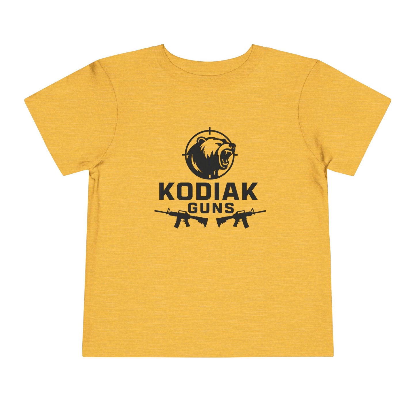 Kodiak Guns Toddler Tee - Cute Bear Design, Boys T-Shirt, Kids Casual Wear, Gifts for Young Adventurers, Children's Apparel