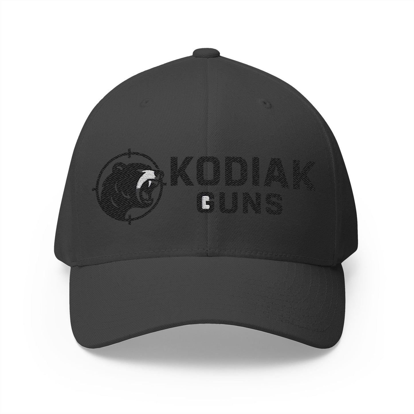 Kodiak Guns Embroidered Cap, Structured Cap for Outdoorsmen, Bear Lover Hat, Gift for Hunters, Adjustable Baseball Cap