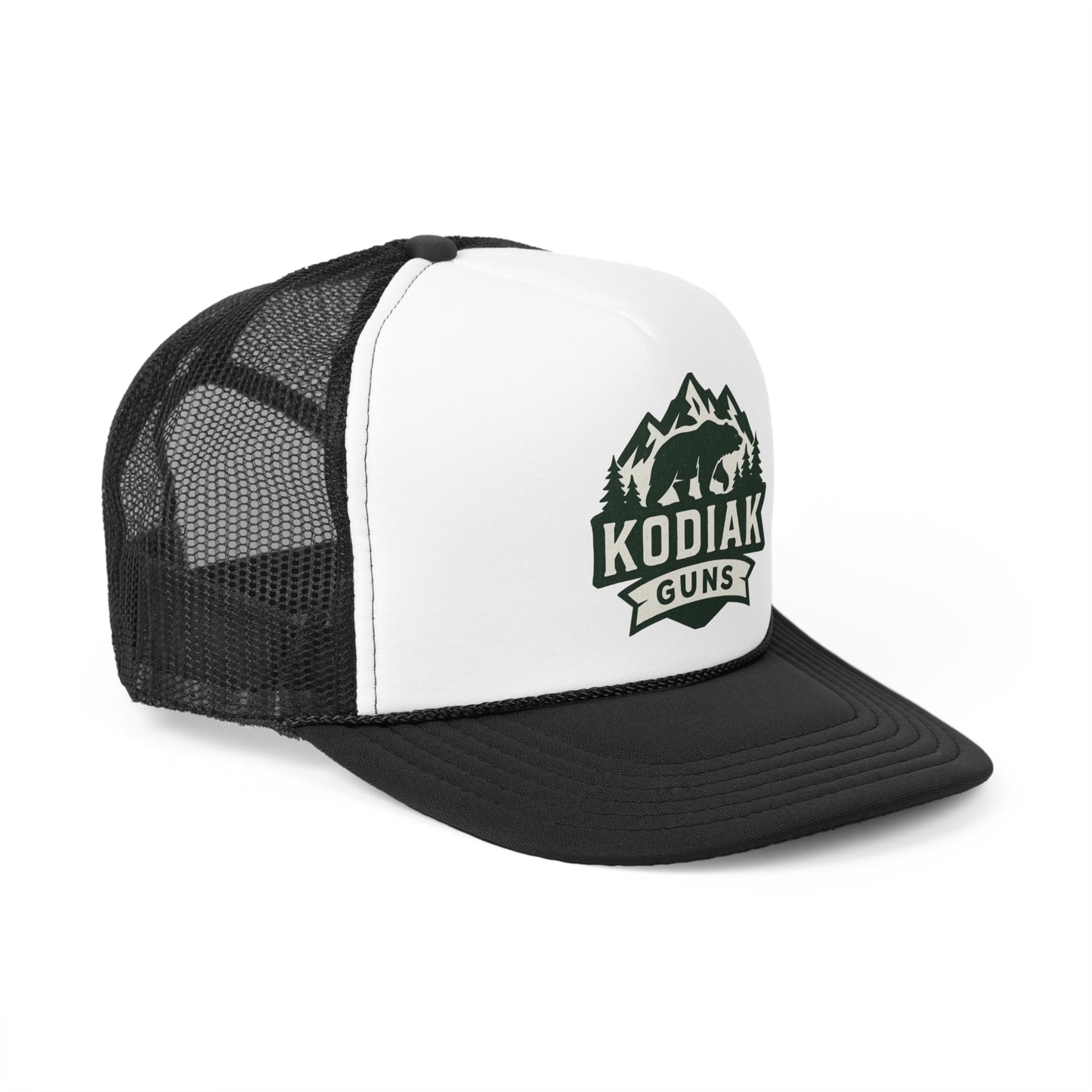 Kodiak Guns Trucker Cap | Casual Outdoor Headwear for Adventurers | Perfect Gift for Hunters, Fishermen, and Camping Enthusiasts