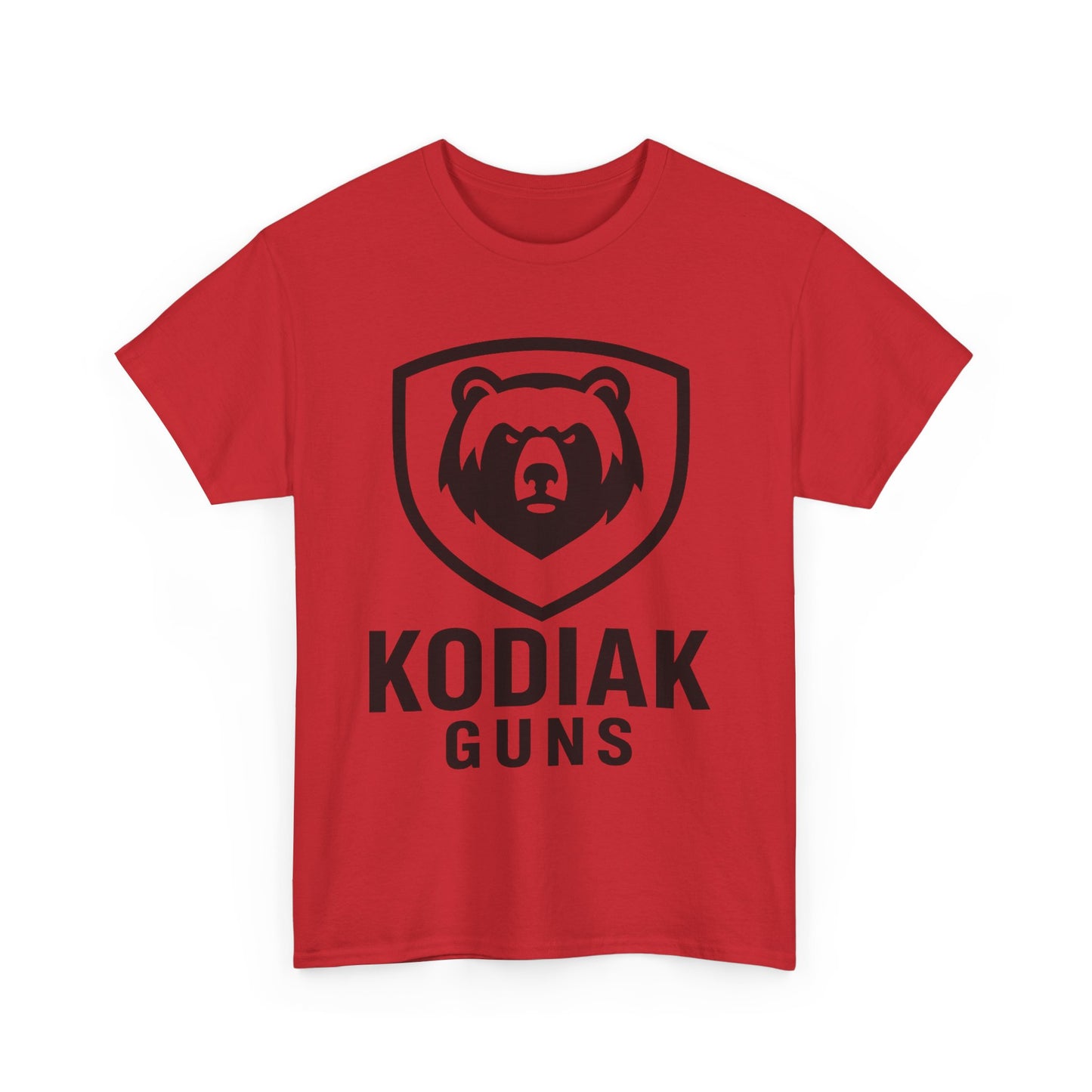 Kodiak Guns Unisex Heavy Cotton Tee | Casual Wear, Outdoor Activities, Gift for Hunters, Unique Graphic Tee, Everyday Comfort