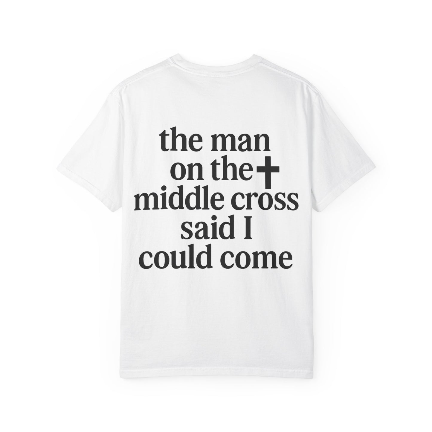 Unisex Garment-Dyed T-shirt with Inspirational Message, Casual Tee for Outdoor Lovers, Faith-Based Gift for Friends or Family, Perfect [...]