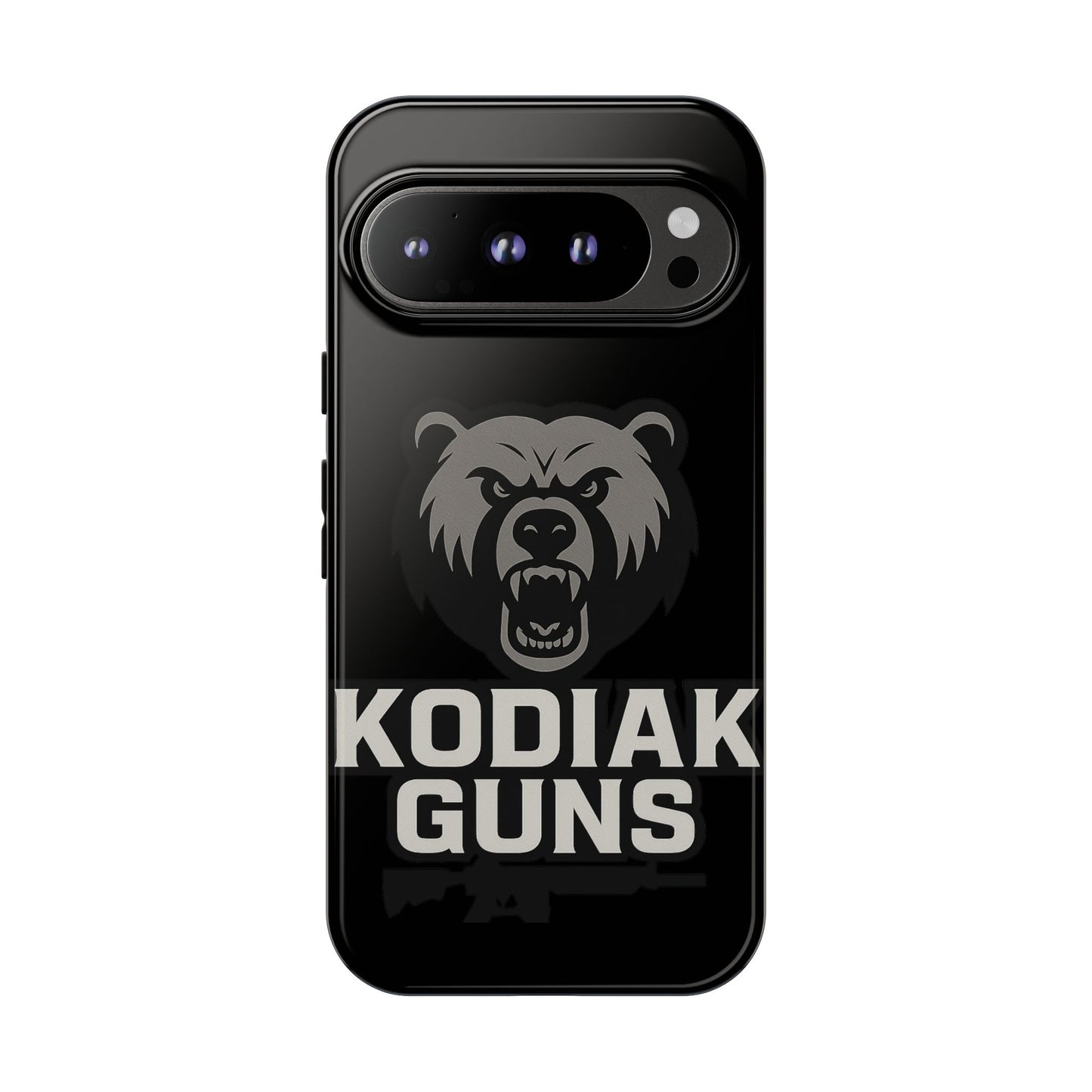 Tough Cases Phone Case | Gritty Kodiak Bears Design | Perfect for Gun Enthusiasts, Gifts, Hunting Trips, Defense, Rugged Style