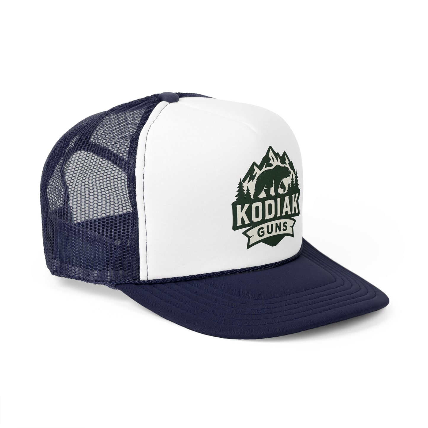 Kodiak Guns Trucker Cap | Casual Outdoor Headwear for Adventurers | Perfect Gift for Hunters, Fishermen, and Camping Enthusiasts