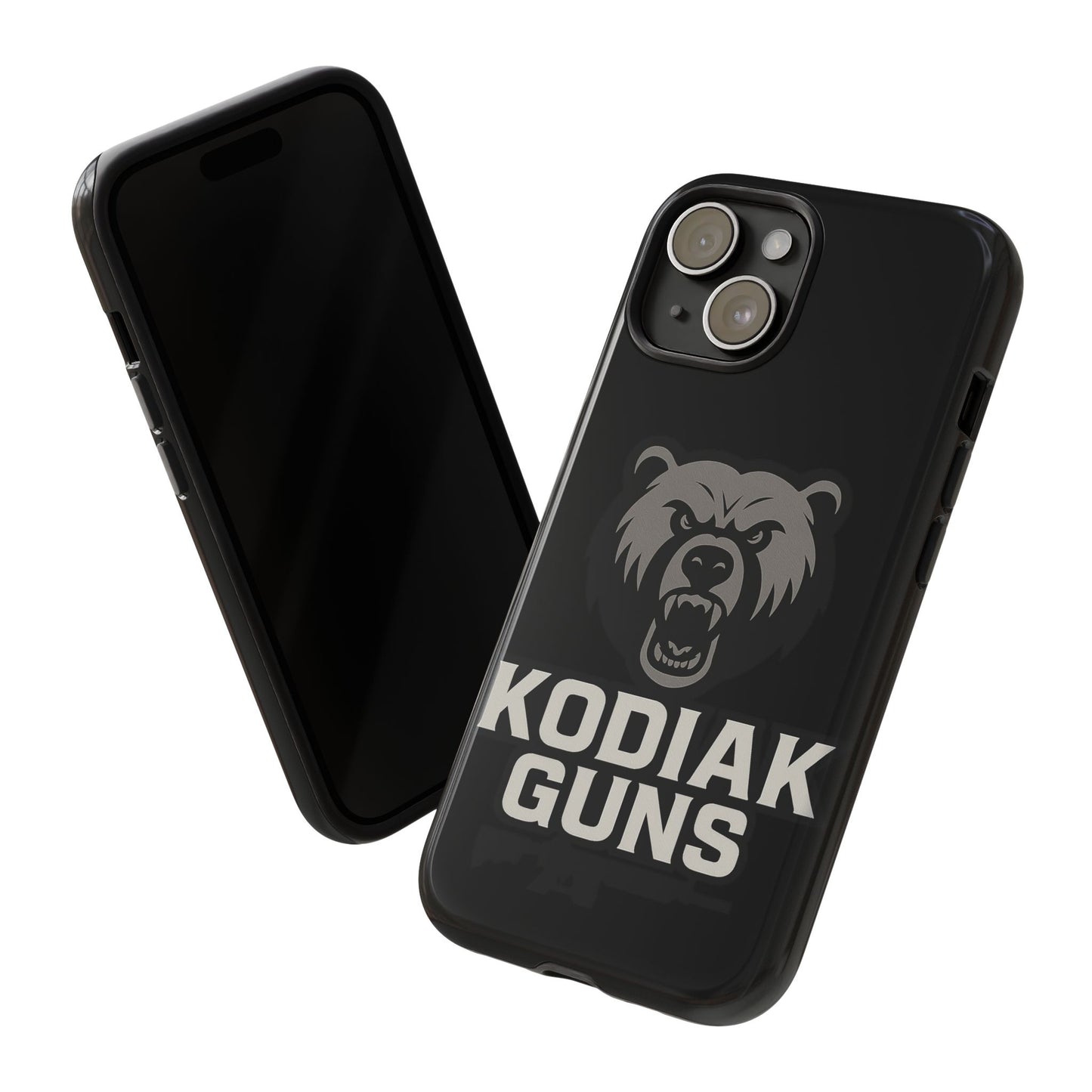 Tough Cases Phone Case | Gritty Kodiak Bears Design | Perfect for Gun Enthusiasts, Gifts, Hunting Trips, Defense, Rugged Style