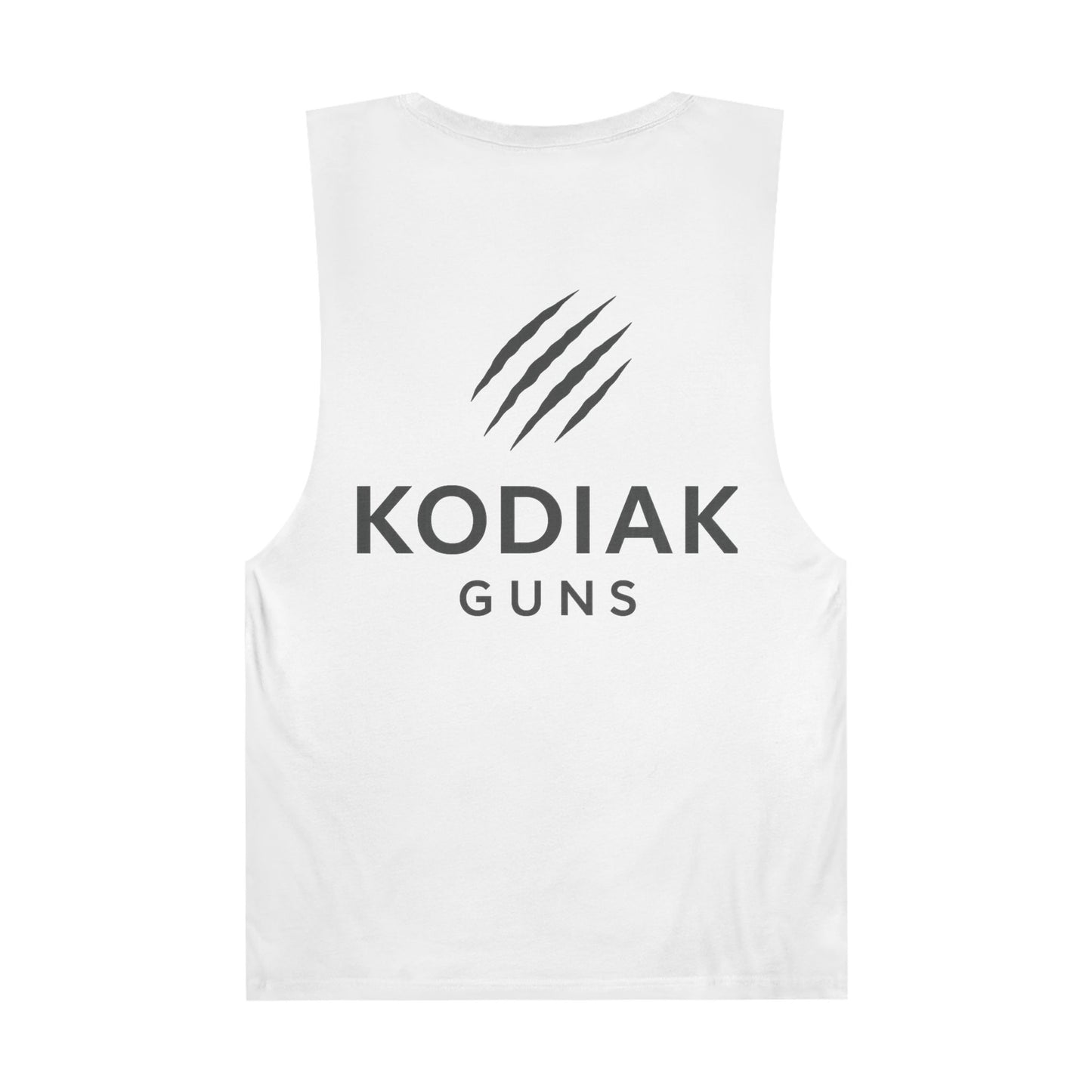 Kodiak Guns Unisex Tank, Bear Graphic Muscle Shirt, Outdoor Sports Apparel, Summer Casual Wear, Gift for Him