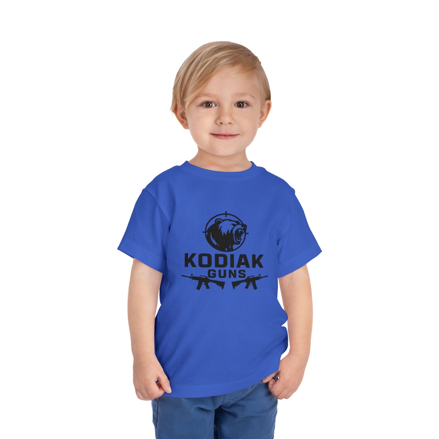 Kodiak Guns Toddler Tee - Cute Bear Design, Boys T-Shirt, Kids Casual Wear, Gifts for Young Adventurers, Children's Apparel