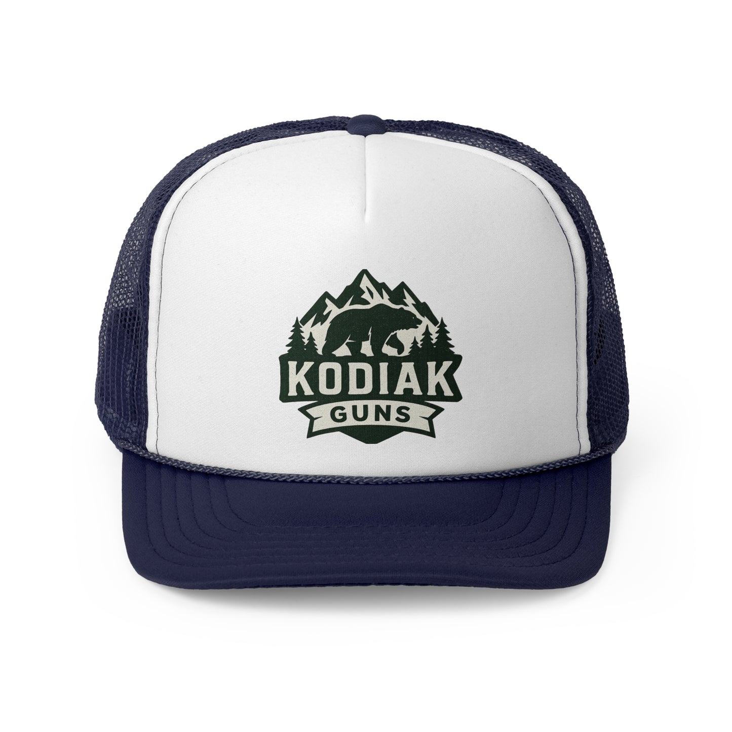Kodiak Guns Trucker Cap | Casual Outdoor Headwear for Adventurers | Perfect Gift for Hunters, Fishermen, and Camping Enthusiasts