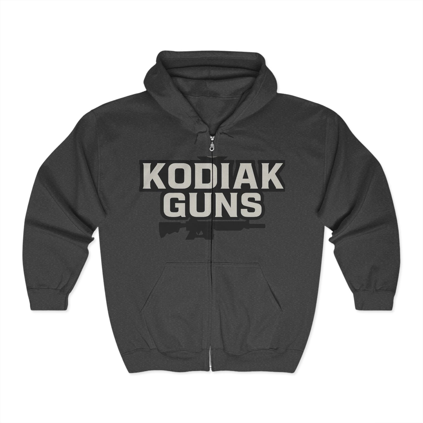 Kodiak Guns Unisex Heavy Blend Hoodie - Cozy Zip Sweatshirt for Adventure Lovers, Perfect Gift for Hunting Enthusiasts, Casual Wear, [...]
