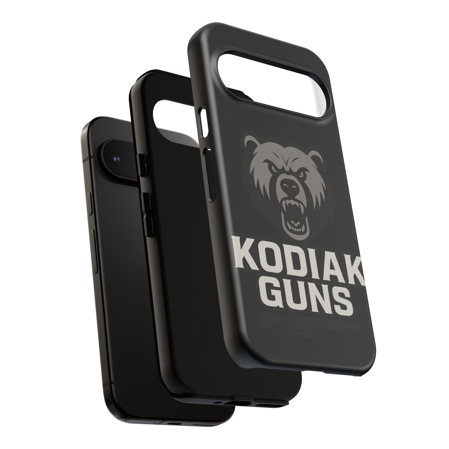 Tough Cases Phone Case | Gritty Kodiak Bears Design | Perfect for Gun Enthusiasts, Gifts, Hunting Trips, Defense, Rugged Style