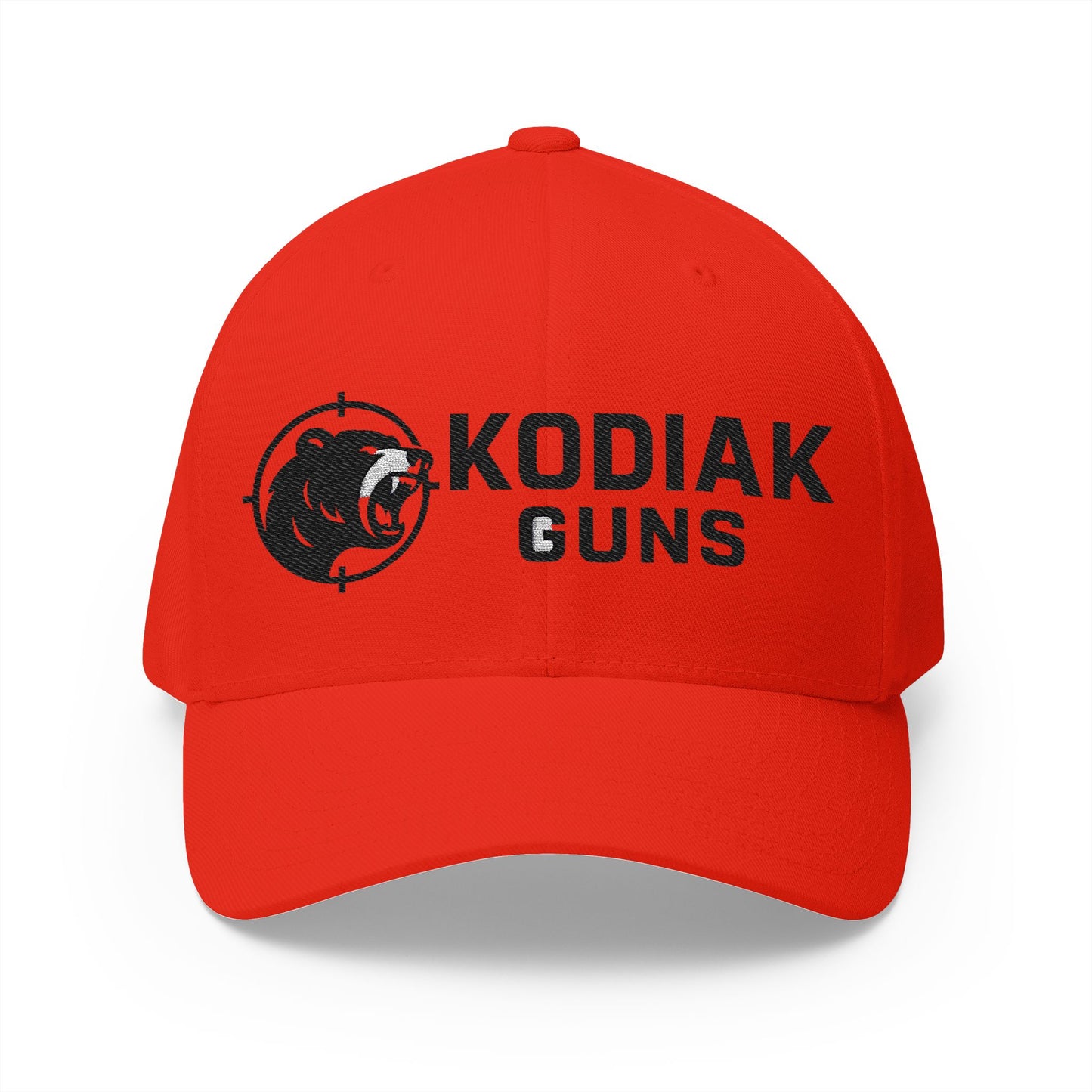 Kodiak Guns Embroidered Cap, Structured Cap for Outdoorsmen, Bear Lover Hat, Gift for Hunters, Adjustable Baseball Cap