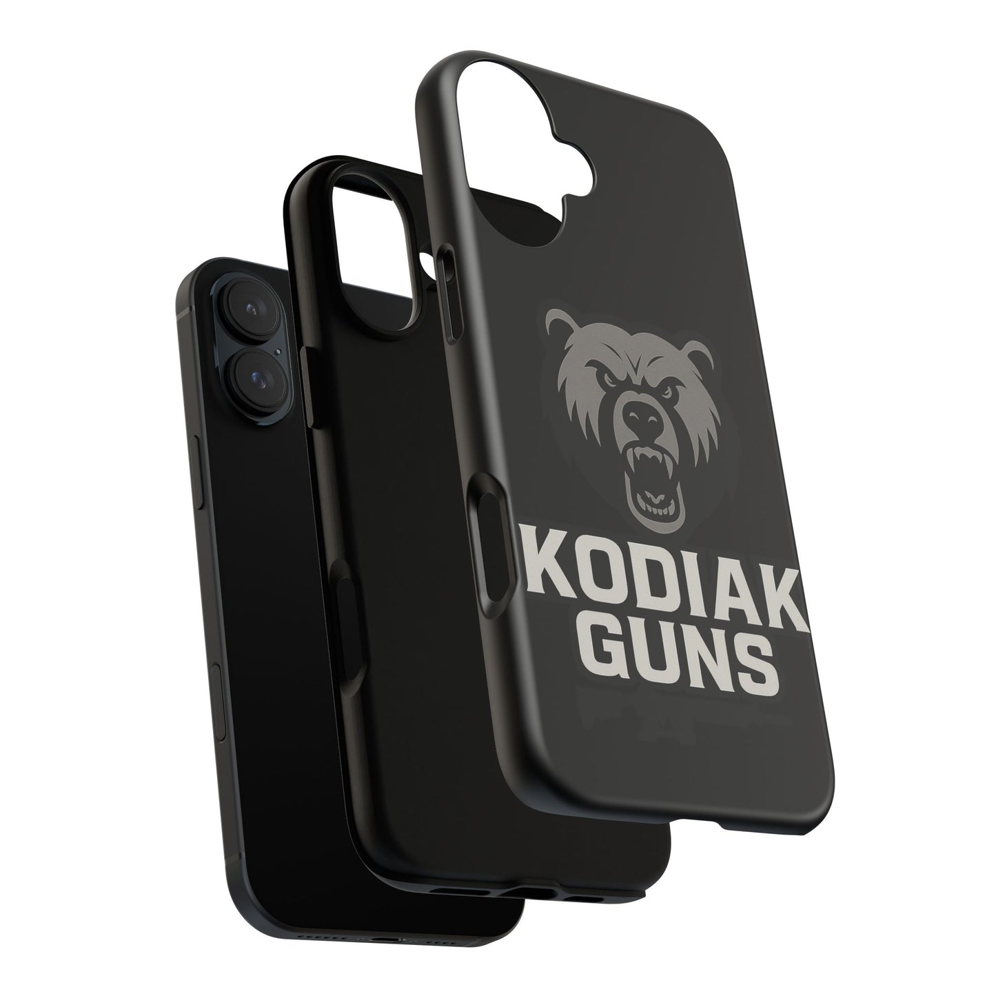 Tough Cases Phone Case | Gritty Kodiak Bears Design | Perfect for Gun Enthusiasts, Gifts, Hunting Trips, Defense, Rugged Style