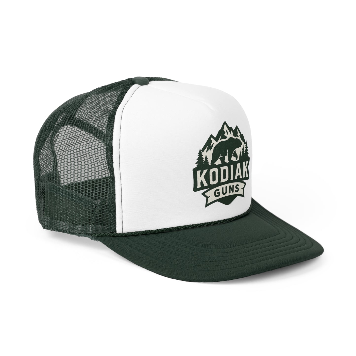 Kodiak Guns Trucker Cap | Casual Outdoor Headwear for Adventurers | Perfect Gift for Hunters, Fishermen, and Camping Enthusiasts