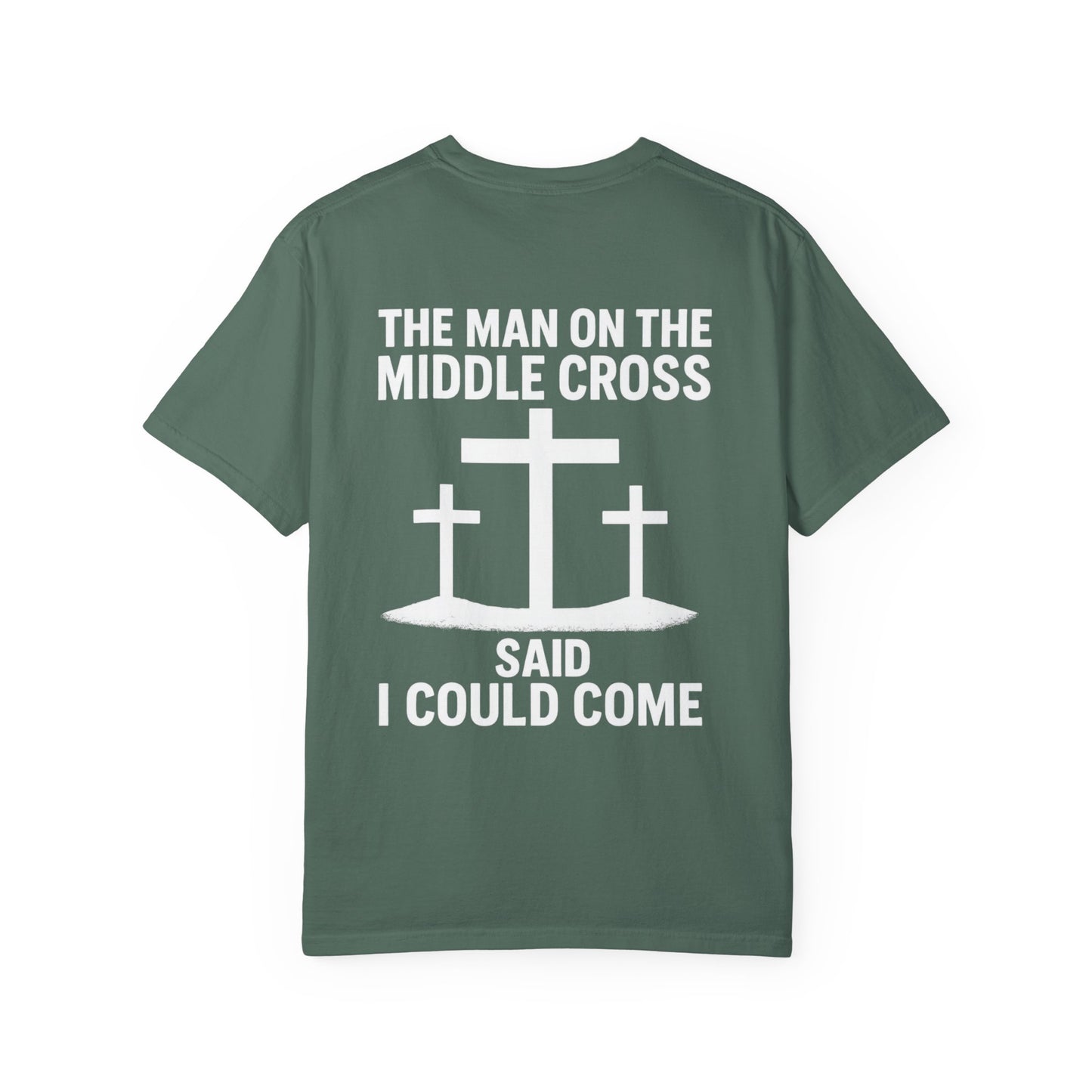 Unisex Garment-Dyed T-shirt with Inspirational Message, Casual Tee for Outdoor Lovers, Faith-Based Gift for Friends or Family, Perfect [...]