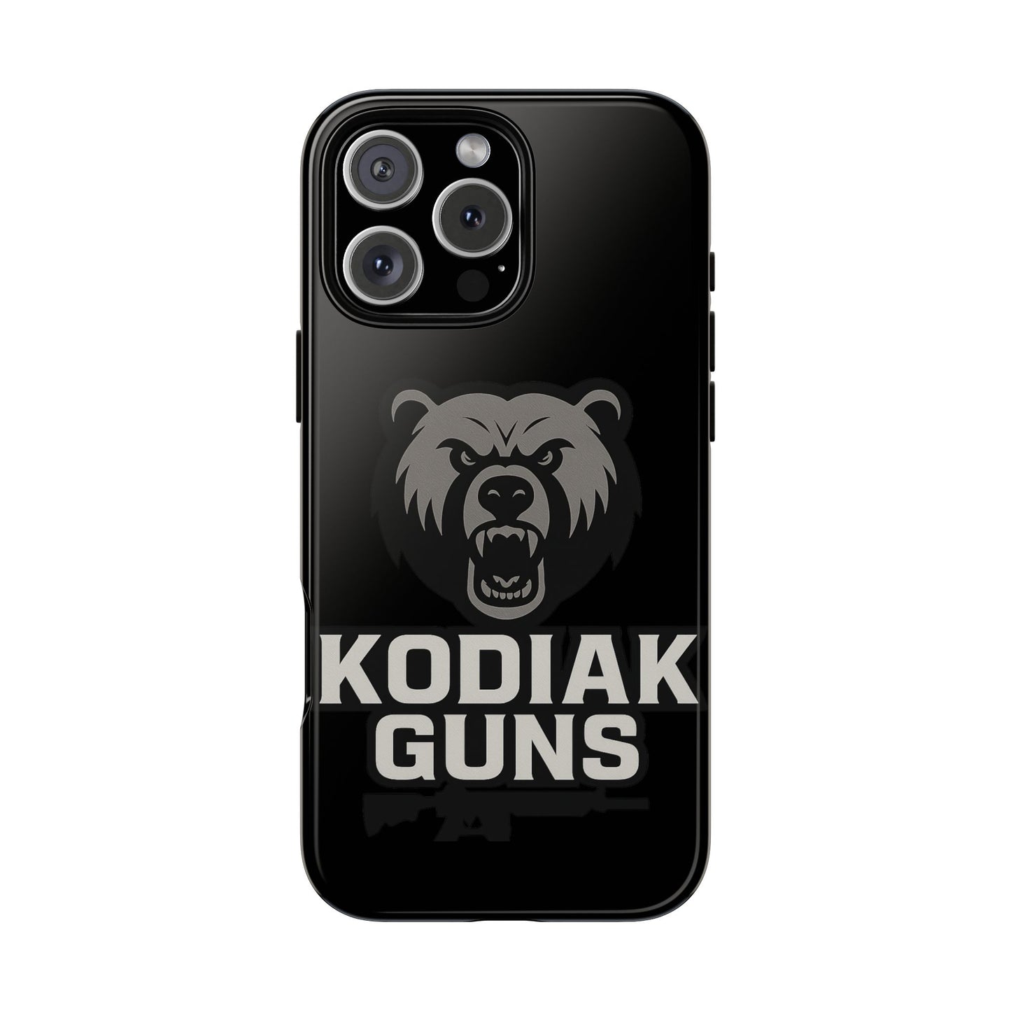 Tough Cases Phone Case | Gritty Kodiak Bears Design | Perfect for Gun Enthusiasts, Gifts, Hunting Trips, Defense, Rugged Style