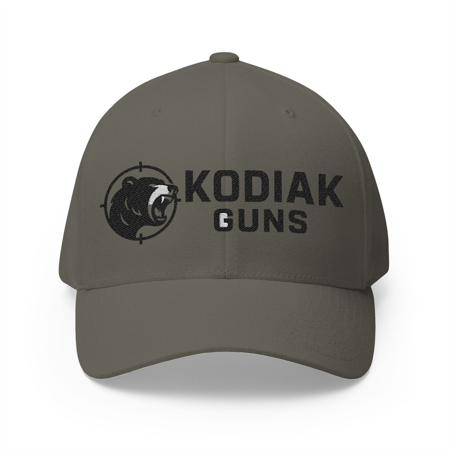 Kodiak Guns Embroidered Cap, Structured Cap for Outdoorsmen, Bear Lover Hat, Gift for Hunters, Adjustable Baseball Cap