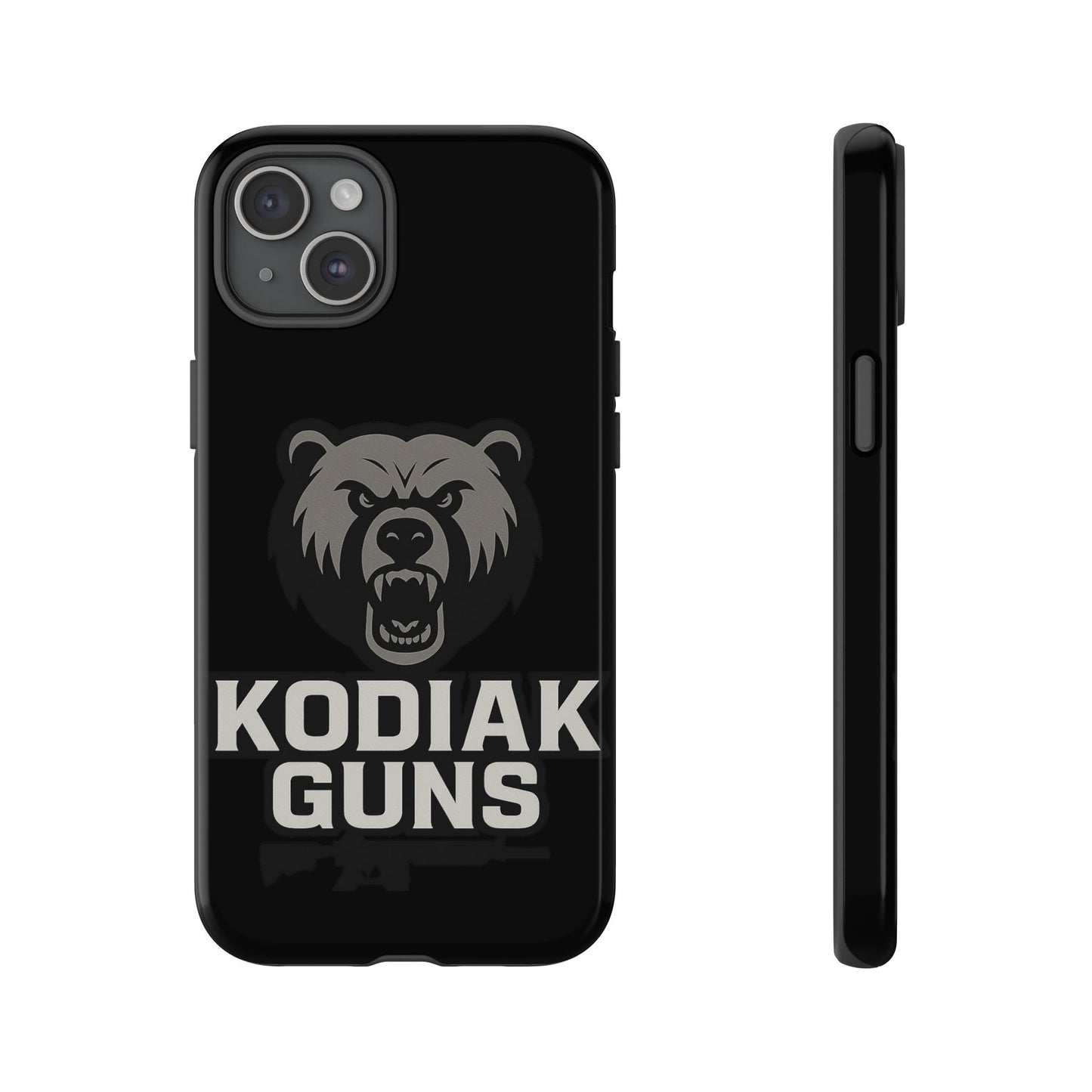 Tough Cases Phone Case | Gritty Kodiak Bears Design | Perfect for Gun Enthusiasts, Gifts, Hunting Trips, Defense, Rugged Style