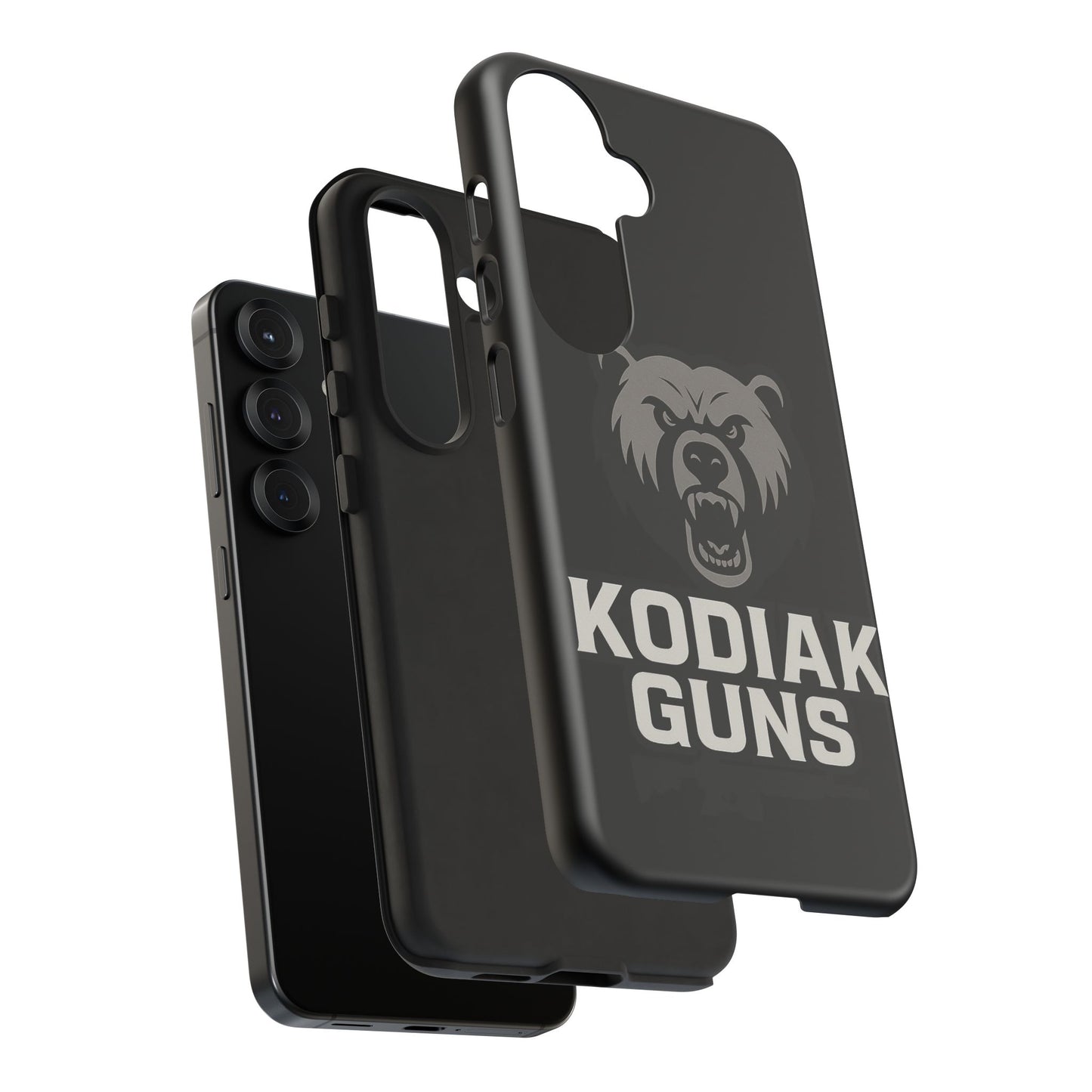 Tough Cases Phone Case | Gritty Kodiak Bears Design | Perfect for Gun Enthusiasts, Gifts, Hunting Trips, Defense, Rugged Style