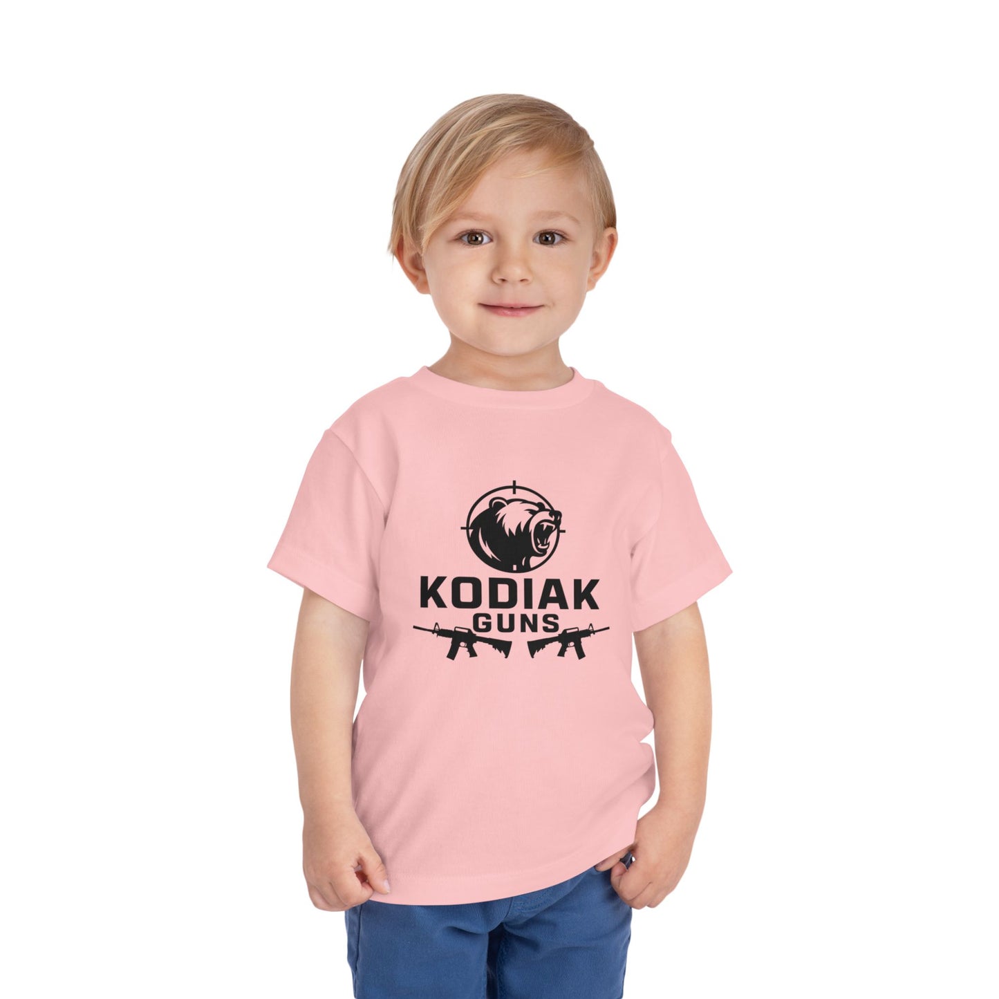 Kodiak Guns Toddler Tee - Cute Bear Design, Boys T-Shirt, Kids Casual Wear, Gifts for Young Adventurers, Children's Apparel